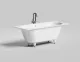 Ванна из искусственного камня Salini Ornella Axis S-Sense 104613MRH 170x70см RAL снаружи