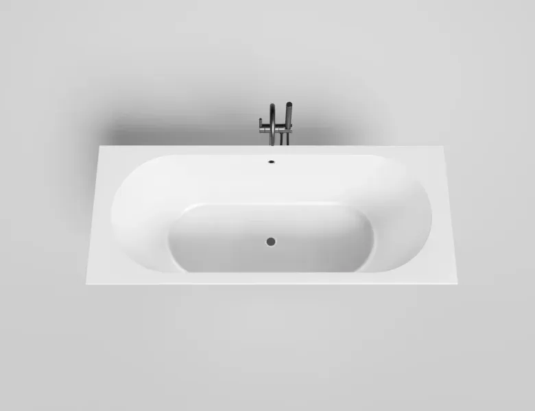 Ванна из искусственного камня Salini Ornella Axis S-Sense 104613GRH 170x70см RAL снаружи