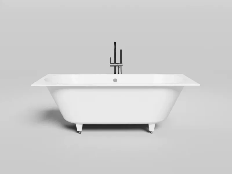 Ванна из искусственного камня Salini Ornella Axis S-Sense 103411MRF 180x80см RAL полностью