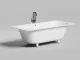 Ванна из искусственного камня Salini Ornella Axis S-Sense 103412MRF 190x90см RAL полностью