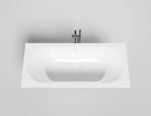 Ванна из искусственного камня Salini Ornella Axis Kit S-Sense 103511MRH 180x80см RAL снаружи