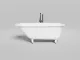Ванна из искусственного камня Salini Ornella Kit S-Sense 102413M 170x70см белый матовый