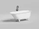 Ванна из искусственного камня Salini Ornella Kit S-Sense 102413M 170x70см белый матовый