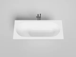 Ванна из искусственного камня Salini Ornella Kit S-Stone 102423M 170x70см белый матовый Ванна из искусственного камня Salini Ornella Kit S-Stone 102423M 170x70см белый матовый