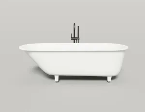 Ванна из искусственного камня Salini Ornella Kit S-Sense 102413G 170x70см белый глянцевый