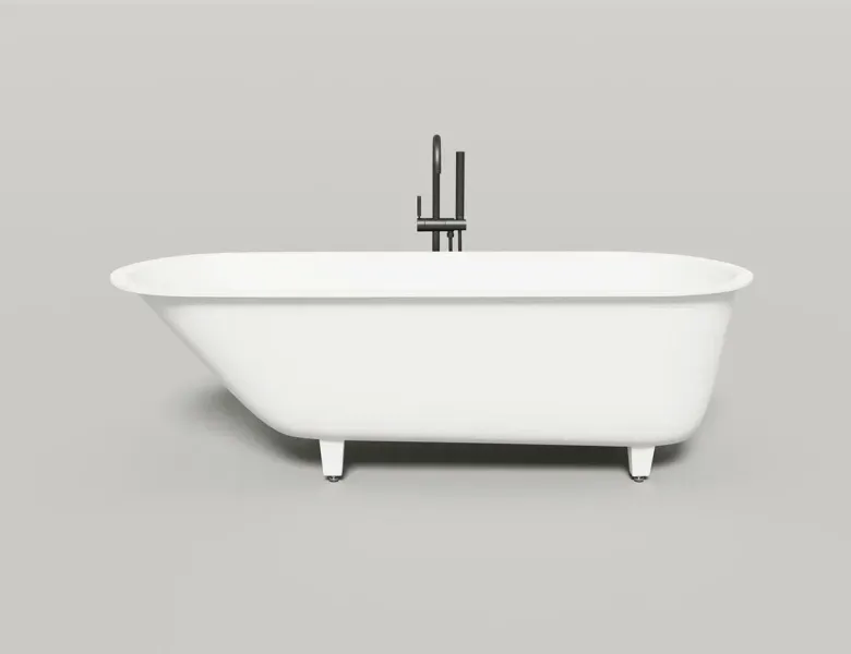 Ванна из искусственного камня Salini Ornella Kit S-Sense 102413G 170x70см белый глянцевый