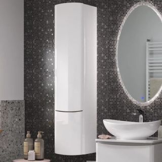 Пенал (35см) Velvex Luna pp.LUN.35, белый Пенал (35см) Velvex Luna pp.LUN.35, белый