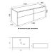 Тумба с раковиной Orange Отто Ot-130TuMDF+B02-460W 130 см белый глянец