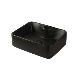 Тумба с раковиной Orange Отто Ot-75TuMDF+B01-475MB 75 см белый глянец/чёрный