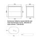 Тумба с раковиной Orange Отто Ot-75TuMDF+B05-480W 75 см белый глянец