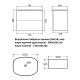 Тумба с раковиной Orange Отто Ot-75TuMDF+B08-500W 75 см белый глянец
