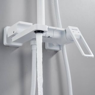 Душевая стойка Shevanik S6826C белый Душевая стойка Shevanik S6826C белый