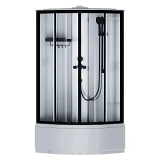 Душевая кабина Am.Pm X-Joy 90х90 W94C-401A-090BT профиль черный матовый