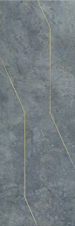 Декор Kerama Marazzi OS\D214\13117TR Эвора синий светлый глянцевый обрезной 30x89.5x0,9