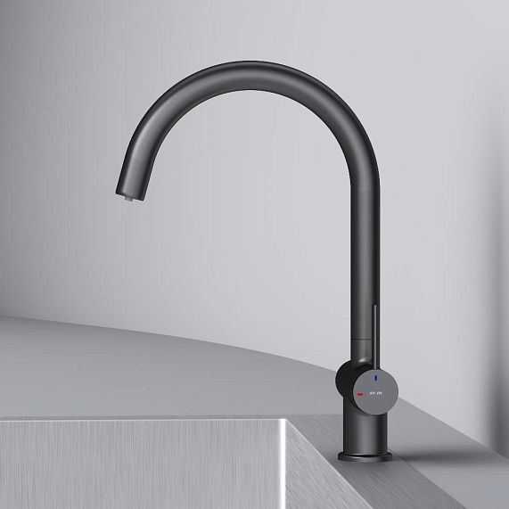 Смеситель для кухни Am.Pm Func F8F07722 черный