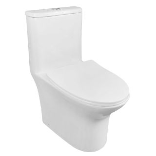 Унитаз-моноблок Azario Sente AZ-8614 безободковый белый