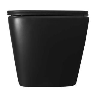 Унитаз подвесной Azario Dezi AZ-W05-SB безободковый торнадо чёрный матовый