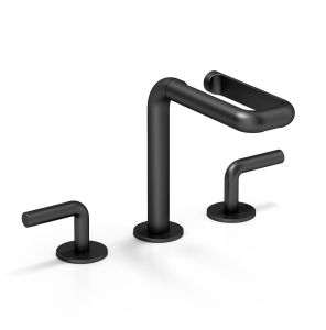 Смеситель для раковины Wonzon & Woghand Loop WW-131-00-508 чёрный матовый