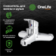 Смеситель для ванны и душа OneLife  P01-100cr хром
