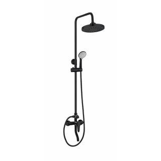 Душевая стойка OneLife P01-911b чёрный матовый