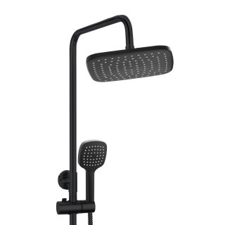 Душевая стойка OneLife P01-912b чёрный матовый