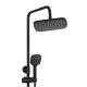 Душевая стойка OneLife P01-912b чёрный матовый
