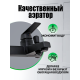 Смеситель для ванны и душа OneLife P02-100b чёрный матовый