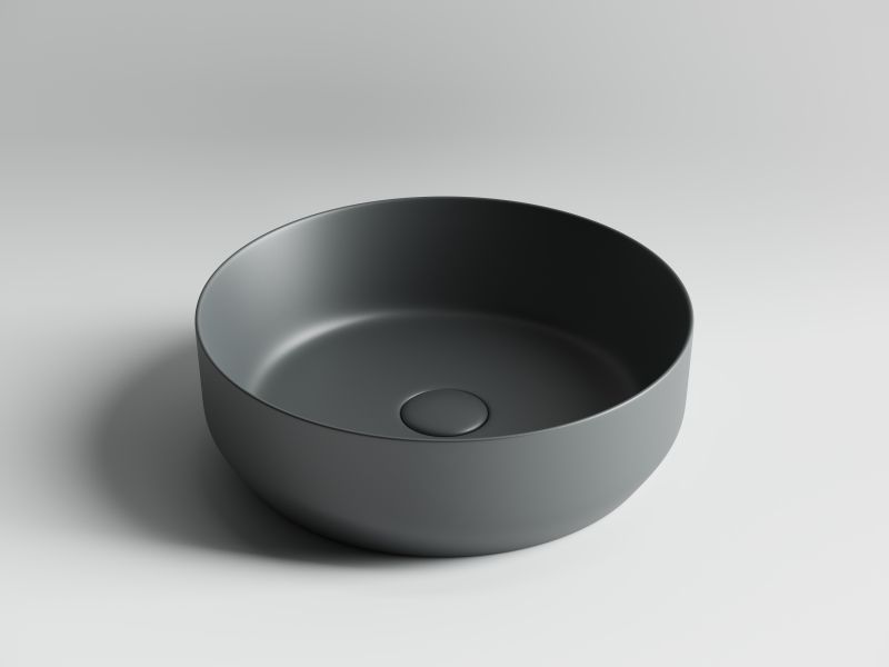 Раковина Ceramica Nova Element CN6022MDH 39см тёмный антрацит матовый