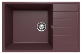 Кухонная мойка Ulgran Quartz Prima 760-06 трюфель Кухонная мойка Ulgran Quartz Prima 760-06 трюфель