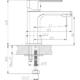 Смеситель для раковины монолитный Decoroom хром DR20011