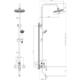 Душевая стойка Decoroom хром DR21071
