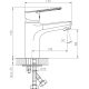 Смеситель для раковины Decoroom хром DR22011