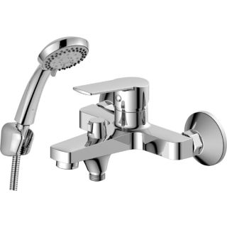 Смеситель для ванны Decoroom с ручным душем хром DR22036 Смеситель для ванны Decoroom с ручным душем хром DR22036