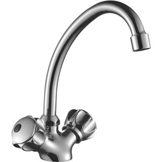 Смеситель для кухни Decoroom хром DR50028R Смеситель для кухни Decoroom хром DR50028R