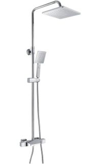Душевая стойка Rose R3736 с термостатом хром Душевая стойка Rose R3736 с термостатом хром