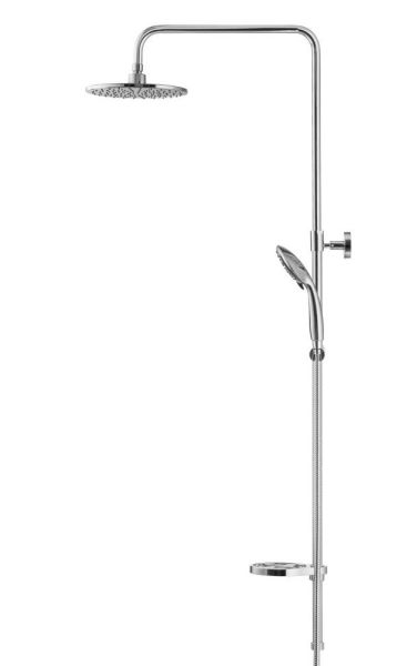 Душевая стойка Swedbe Calypso 5072 без смесителя хром Душевая стойка Swedbe Calypso 5072 без смесителя хром