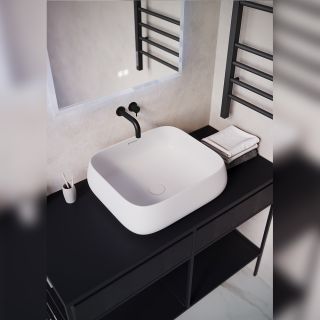 Раковина чаша Terminus Сицилия 01RN44x39x15W 44 см белый