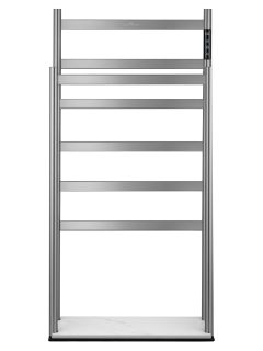 Напольный полотенцесушитель электрический Wonzon & Woghand Essen WW-A407-BR 47x95 см брашированный никель