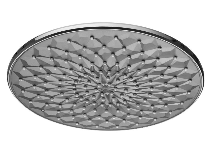 Верхний душ Swedbe Calypso 5036G1 с 3D дизайном 30см серый Верхний душ Swedbe Calypso 5036G1 с 3D дизайном 30см серый