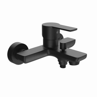 Смеситель для ванны с душем Kerama Marazzi Sonata P4YO111B4KM чёрный матовый Смеситель для ванны с душем Kerama Marazzi Sonata P4YO111B4KM чёрный матовый