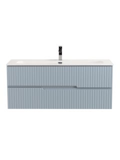 Тумба под раковину Cezares Дуэт (Duet) DUET-N-1200-2C-SO-APR-P 120 см голубой жемчужный