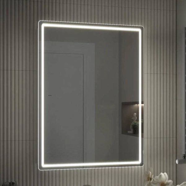 Зеркальный шкаф с подсветкой Vigo Geometry 220 60 см