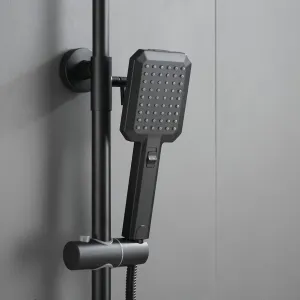 Душевая стойка Shevanik S8836H чёрный