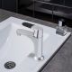 Смеситель для раковины РМС SL123BL-001F хром Смеситель для раковины РМС SL123BL-001F хром