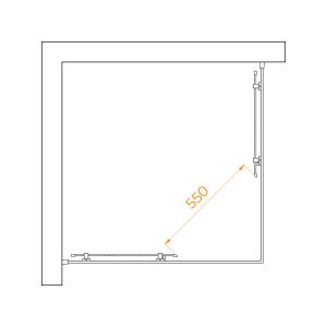Душевой уголок RGW PA-030 350803000-11 100x100см хром