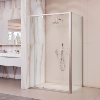 Душевой уголок RGW PA-078 PA-008 + Z-050-2 350807889-11 80x90 см профиль хром стекло прозрачное