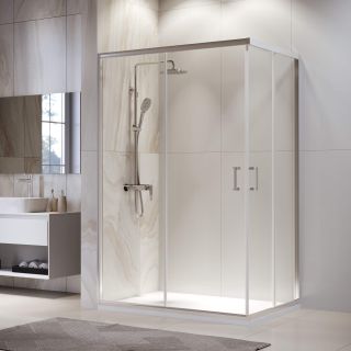 Душевой уголок RGW PA-246 030824679-11 70x90 см профиль хром стекло прозрачное