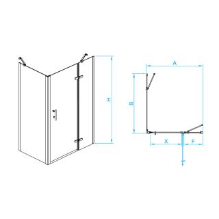 Душевой уголок RGW PA-77B R (PA-07B R + Z-050-2B + держатель O-204B) 41087727-084R 120x70см чёрный Душевой уголок RGW PA-77B R (PA-07B R + Z-050-2B + держатель O-204B) 41087727-084R 120x70см чёрный