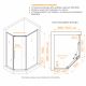 Душевой уголок RGW PA-86 38088692-21N 120x90 см профиль хром стекло матовое-сатинат