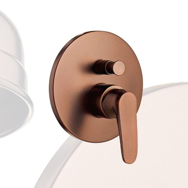 Душевой комплект Swedbe Terracotta 2553 бронза